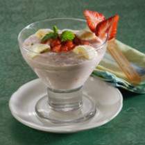 Cara membuat YOGHURT OATMEAL DAN BUAH - Resep Masakan Rumahan