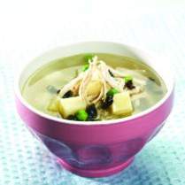 Cara membuat SUP AYAM SUWIR - Resep Masakan Rumahan