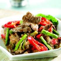 Cara membuat TUMIS KACANG PANJANG BUMBU KACANG - Resep Masakan Rumahan