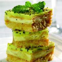 Cara membuat COCONUT CHEESE SLICES - Resep Masakan Rumahan