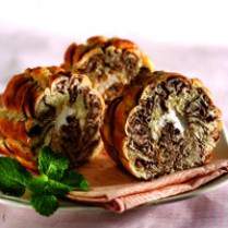 Cara membuat MARBLE TWIST ROLL - Resep Masakan Rumahan