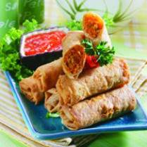 Cara membuat LUMPIA MI EBI - Resep Masakan Rumahan