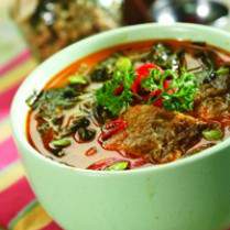 Cara membuat LODEH MERAH DAUN SINGKONG - Resep Masakan Rumahan
