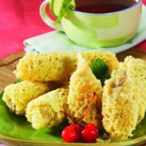 Cara membuat PISANG KREMES KEJU - Resep Masakan Rumahan