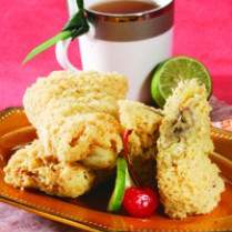 Cara membuat PISANG KELAPA KREMES - Resep Masakan Rumahan