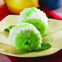Cara membuat CAKE PUTIH TELUR PANDAN KELAPA MUDA - Resep Masakan Rumahan