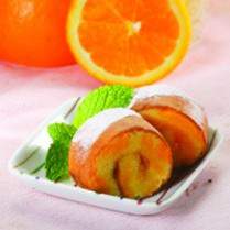 Cara membuat BOLU GULUNG ZEBRA JERUK - Resep Masakan Rumahan