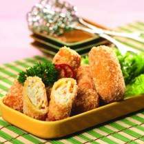 Cara membuat KROKET GULUNG GORENG - Resep Masakan Rumahan