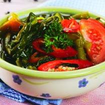 Cara membuat KANGKUNG MASAK KUNING - Resep Masakan Rumahan