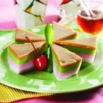 Cara membuat TALAM POTONG PELANGI - Resep Masakan Rumahan