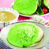 Cara membuat SERABI SAUS DURIAN - Resep Masakan Rumahan