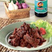 Cara membuat DAGING KAMBING GORENG PEDAS BUMBU BALI - Resep Masakan Rumahan