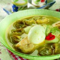 Cara membuat OPOR TELUR PEDAS - Resep Masakan Rumahan
