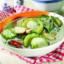 Cara membuat SAYUR BENING TAOCO - Resep Masakan Rumahan