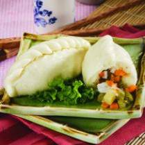 Cara membuat BAKPAO SAYUR TELUR ASIN - Resep Masakan Rumahan
