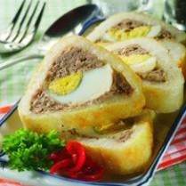 Cara membuat ROLADE KETAN SEGITIGA - Resep Masakan Rumahan