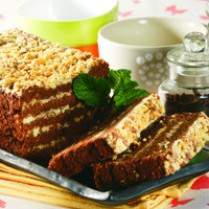 Cara membuat CAKE KACANG BERLAPIS - Resep Masakan Rumahan