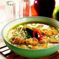 Cara membuat SUP KUNING BAKSO TAHU - Resep Masakan Rumahan