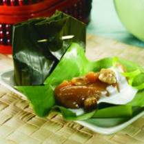 Resep KUE KERANJANG PISANG KUKUS