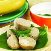 Cara membuat SARI PISANG BERINTI KETAN - Resep Masakan Rumahan