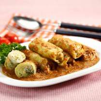 Cara membuat KOL ISI BUMBU KACANG - Resep Masakan Rumahan