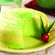 Cara membuat CAKE ZEBRA TAPAI PANDAN - Resep Masakan Rumahan