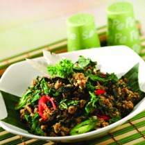 Cara membuat TUMIS ONCOM DAUN SINGKONG - Resep Masakan Rumahan
