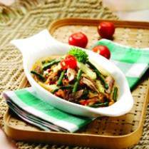 Cara membuat KACANG PANJANG MASAK IKAN PINDANG - Resep Masakan Rumahan