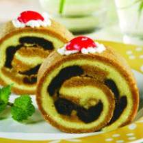 Cara membuat BOLU GULUNG KUKUS - Resep Masakan Rumahan