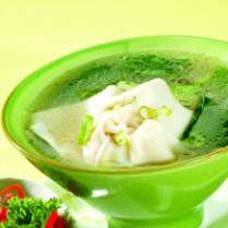 Cara membuat PANGSIT REBUS ISI SAYUR - Resep Masakan Rumahan