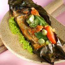 Cara membuat IKAN MAS WOKU PEPES - Resep Masakan Rumahan