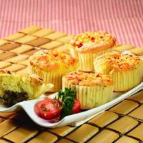 Cara membuat CUP CAKE ISI RENDANG  - Resep Masakan Rumahan
