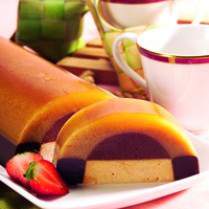 Cara membuat PUDING BERAROMA DUA WARNA - Resep Masakan Rumahan