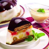 Cara membuat PUDING BISKUIT DUA SUSUN - Resep Masakan Rumahan