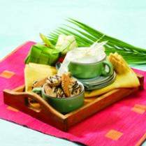 Cara membuat KUE KACANG TUTUP COKELAT MOKA - Resep Masakan Rumahan