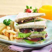 Cara membuat TRIPLE DECKER SANDWICH - Resep Masakan Rumahan