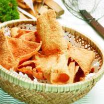Cara membuat OPAK SINGKONG BUMBU TERI - Resep Masakan Rumahan