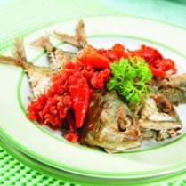 Cara membuat IKAN PEDA ASIN SIRAM SAMBAL JAHE - Resep Masakan Rumahan