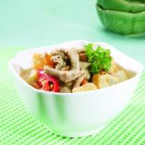 Cara membuat USUS DAN KENTANG KUAH TAOCO - Resep Masakan Rumahan