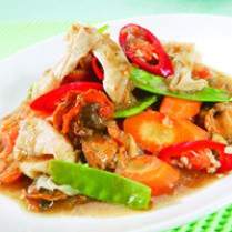 Cara membuat CAH KEMBANG TAHU KERANG DARAH - Resep Masakan Rumahan