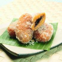 Cara membuat GEMBLONG UBI ISI COKELAT - Resep Masakan Rumahan