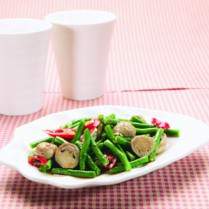 Cara membuat KACANG PANJANG CAH JAMUR - Resep Masakan Rumahan