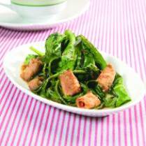 Cara membuat KANGKUNG BELACAN CUMI ASIN - Resep Masakan Rumahan