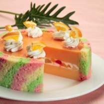 Cara membuat PUDING BUSA DENGAN BUAH - Resep Masakan Rumahan