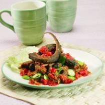 Cara membuat BELUT GORENG CABAI HIJAU - Resep Masakan Rumahan