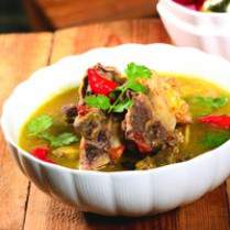 Cara membuat PINDANG IGA SAPI AROMA DAUN KETUMBAR - Resep Masakan Rumahan