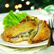 Cara membuat FISH CORDON BLEU SALSA SAUCE - Resep Masakan Rumahan
