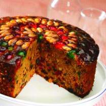 Cara membuat CHRISTMAS FRUIT CAKE - Resep Masakan Rumahan