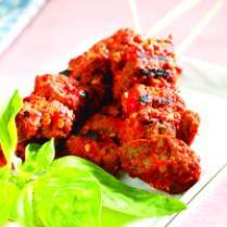 Cara membuat SATE DAGING PEDAS - Resep Masakan Rumahan