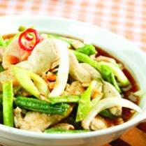 Cara membuat KACANG PANJANG CAH AYAM - Resep Masakan Rumahan